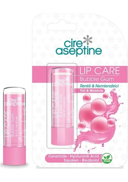 Cire Aseptine Bubble Gum 4,5 gr Dudak Bakım Kremi