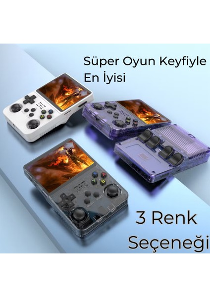 R36S Game Konsol 64GB Telefon Soğutucu Fan Hediyeli