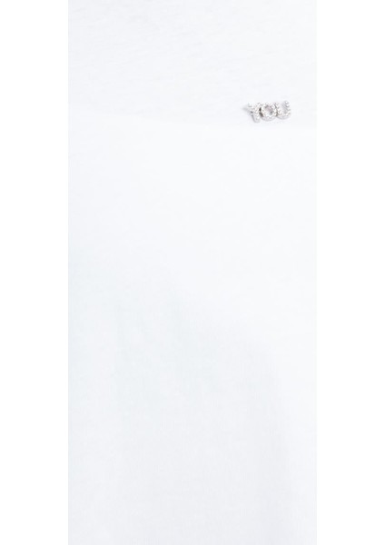 Beyaz-Kısa Kollu Basic T-Shirt indirimleri