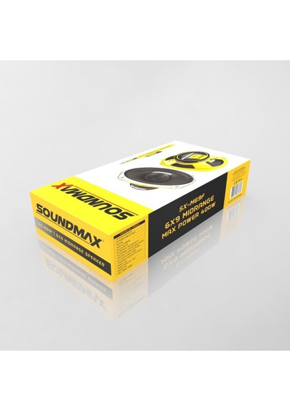 SX-M69F Oval Midrange 400W Maksimum 100W Rms Kapaklı