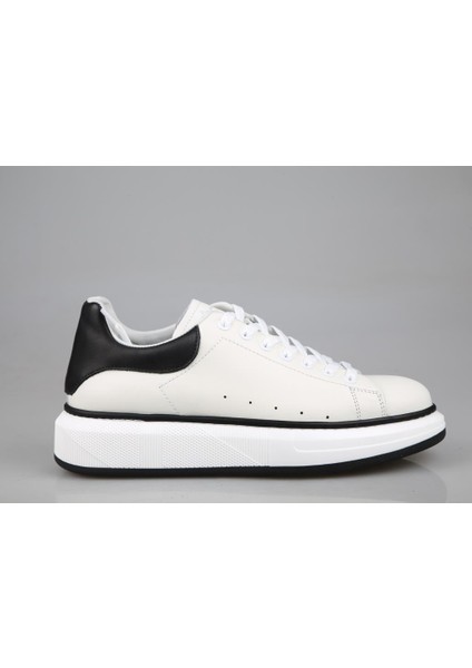 Marcomen 21028 Hakiki Deri Beyaz Erkek Günlük Ayakkabı