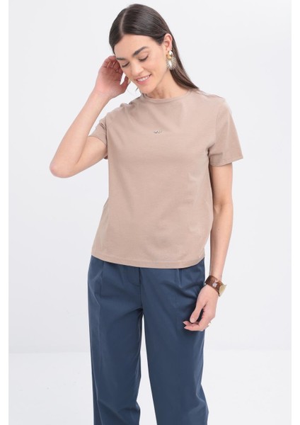 Vizon-Kısa Kollu Basic T-Shirt