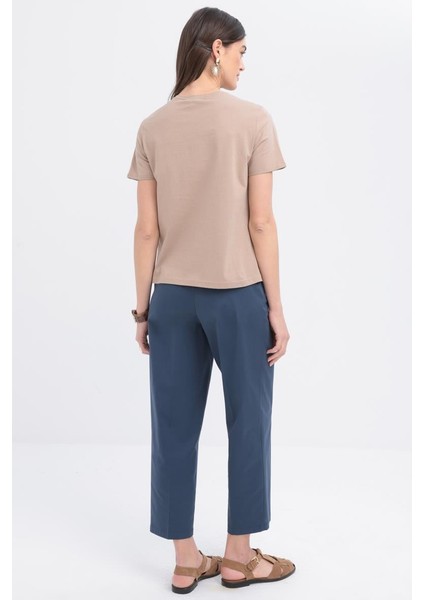 Vizon-Kısa Kollu Basic T-Shirt fırsatları