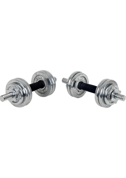 Ckspor 30 kg Krom Dumbell Seti Çantalı Döküm Plaka Dambıl Seti CKS420