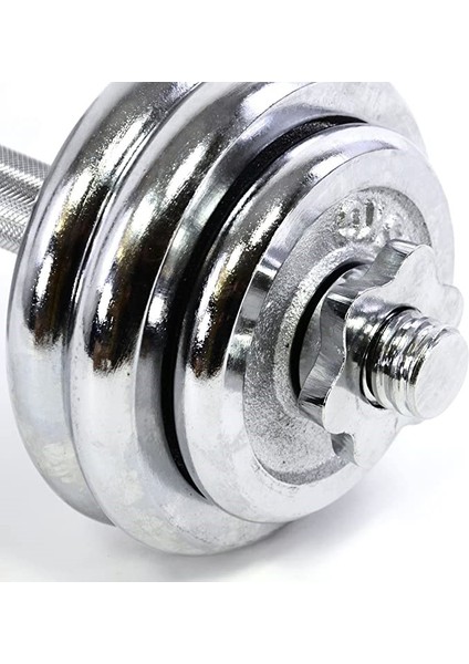 Ckspor 30 kg Krom Dumbell Seti Çantalı Döküm Plaka Dambıl Seti CKS420