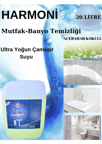 Çamaşır Suyu Ultra Yoğun 20lt acebahar kokulu