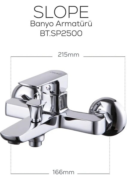 Slope Banyo Armatürü