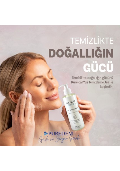 Yüz Temizleme Jeli, Mineral Kompleks, Derin Temizleme, Provitamin B5, Allantoin 200 ml