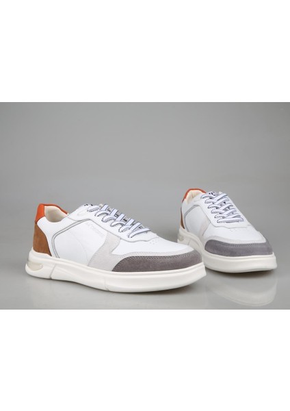 Marcomen 21100 Hakiki Deri Beyaz Erkek Günlük Ayakkabı fırsatları