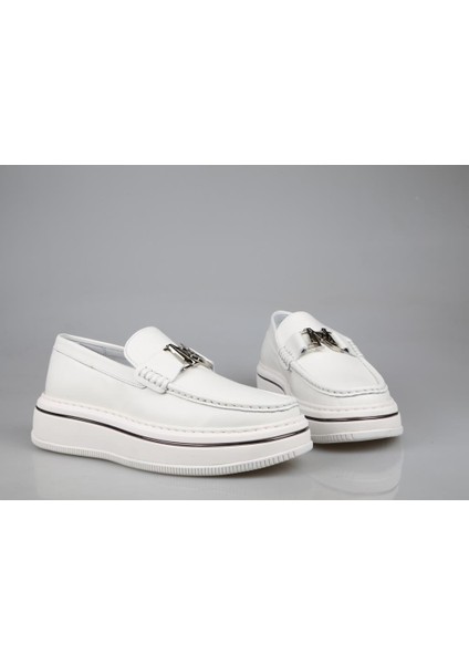 Marcomen 21108 Hakiki Deri Beyaz Erkek Günlük Ayakkabı fırsatları