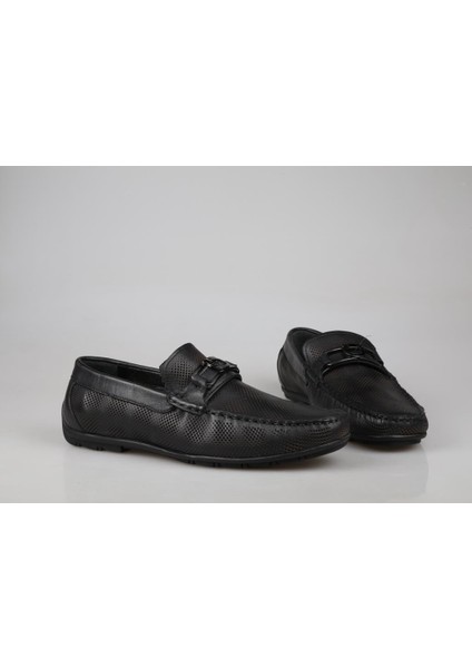 Marcomen 21112 Hakiki Deri Siyah Erkek Günlük Ayakkabı fırsatları