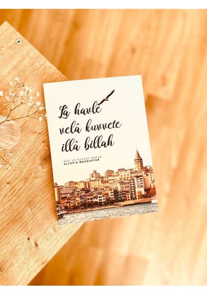 La Havle Defteri - Çizgili Islami Tasarım Defter fiyatları