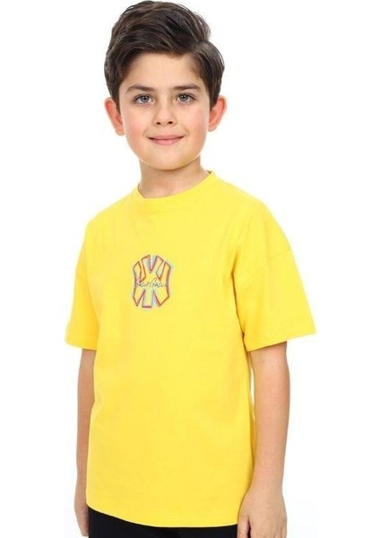Erkek Çocuk Ny Baskılı Tshirt