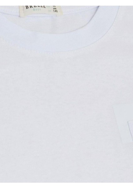 Erkek Çocuk Pamuklu Tek Cepli Tshirt modelleri