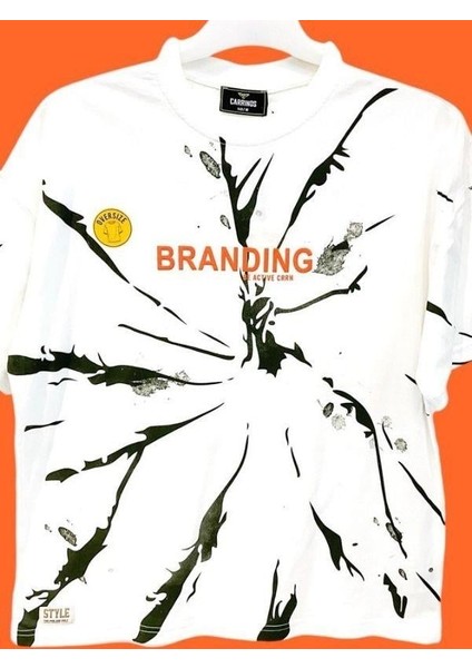 Erkek Çocuk Oversize Desenli Tshirt fiyatları