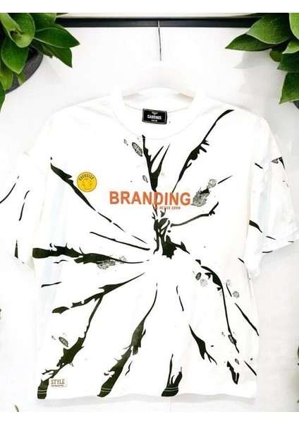 Erkek Çocuk Oversize Desenli Tshirt modelleri