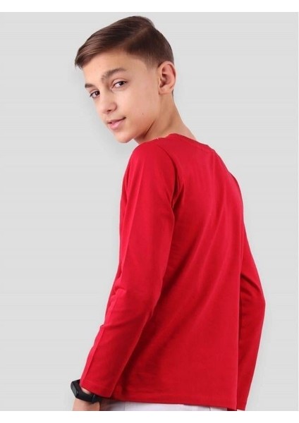 Çocuk Pamuklu Uzun Kollu Ay Yıldız T-Shirt fiyatları