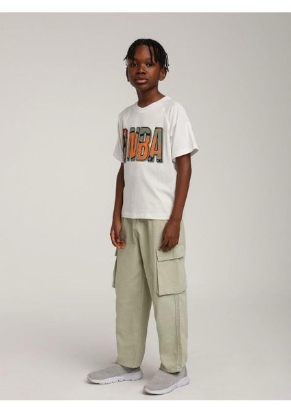 Erkek Çocuk Pamuklu Baskılı Tshirt