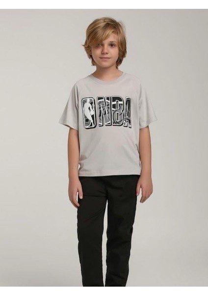 Erkek Çocuk Pamuklu Baskılı Tshirt
