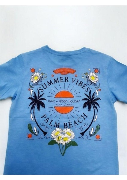 Erkek Çocuk Pamuklu Summer Yazılı Tshirt fırsatları