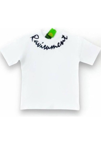 Erkek Çocuk Yazı Baskılı T-Shirt