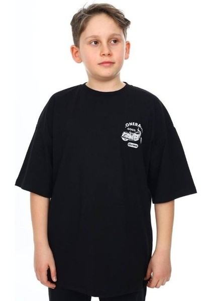 Çocuk Motor Baskılı Tshirt