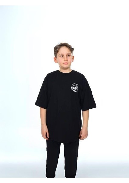 Çocuk Motor Baskılı Tshirt