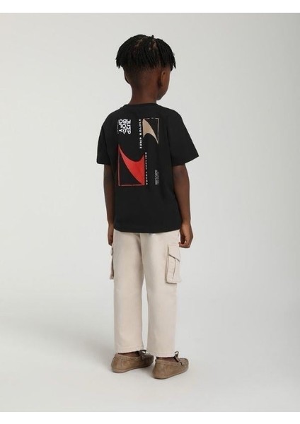 Erkek Çocuk Pamuklu Sıfır Yaka Jump Yarım Kol Tshirt fırsatları