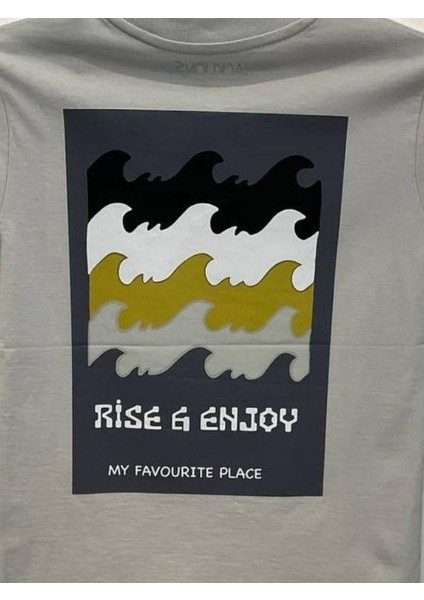 Erkek Çocuk Pamuklu Rise Enjoy Tshirt indirimleri
