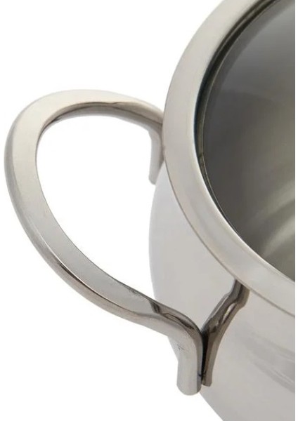 Mini Basık Tencere 16 x 5 cm. 152.2008-16-MBT Q