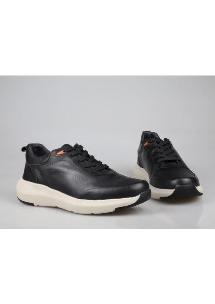 Marcomen 21114 Hakiki Deri Siyah Erkek Günlük Ayakkabı fırsatları