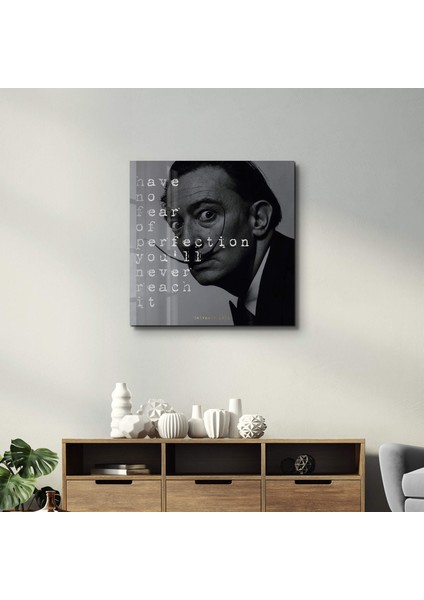 Salvador Dali Motivasyon Cam Tablo - Ev Dekor- Duvar Sanatı fiyatları