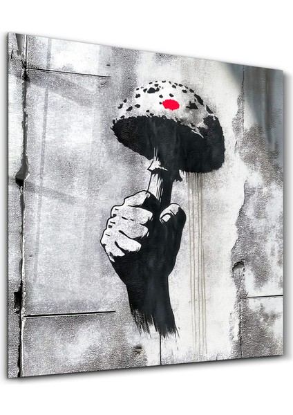 The Uprising: Mushroom Manifesto Cam Tablo - Ev Dekor- Duvar Sanatı