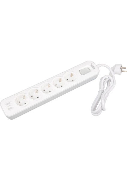 Vea VE-NOVA104 A Class 4'lü Anahtarlı 1.5 Metre Grup Priz 2 USB Akım Korumalı Priz 4000 Watt 16 Amper Uzatma Kablosu modelleri