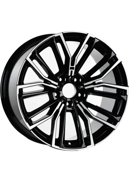 19 Inç 5X120 F10 F30 3.20 5.20 Uyumlu Siyah Elmas Kesim Jant Modeli BMW(4ADET)