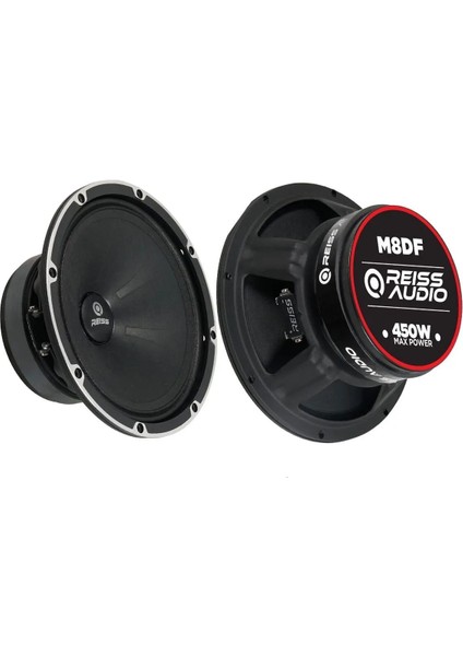 RS-M8DF 20CM Özel Seri Midrange 450WAT 200RMS 2024 Iki Adet modelleri