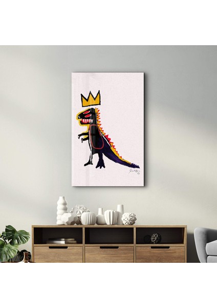 Dinosaur Jmb Style - Cam Tablo - Ev Dekor- Duvar Sanatı