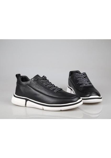 Marcomen 21115 Hakiki Deri Siyah Erkek Günlük Ayakkabı fırsatları