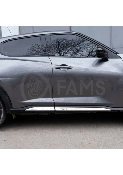 Nissan Juke Krom Yan Kapı Çıtası 2022 Üzeri 4 Parça Paslanmaz Çelik modelleri