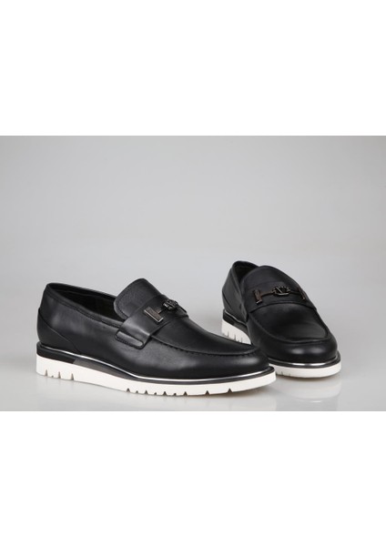Marcomen 21140 Hakiki Deri Siyah Erkek Günlük Ayakkabı fırsatları