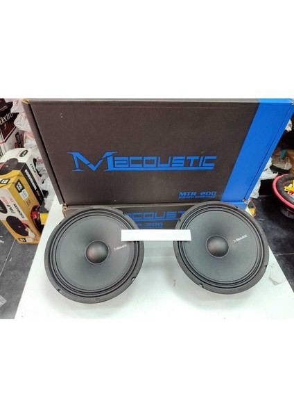 Macoustic Yeni Seri 20CM Mtr 200 250 Watt 125 Rms