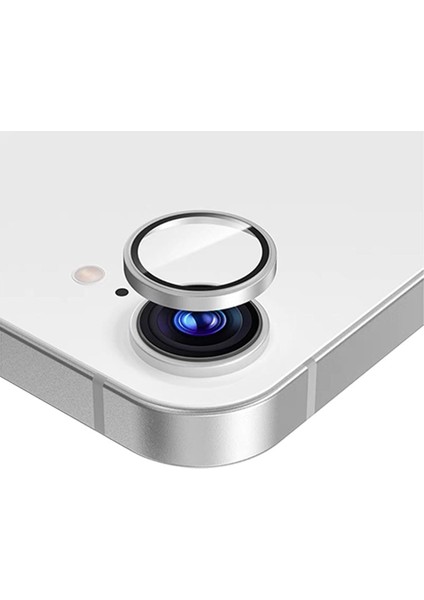Apple iPhone 16E Uyumlu Halka Lens Kamera Koruyucu