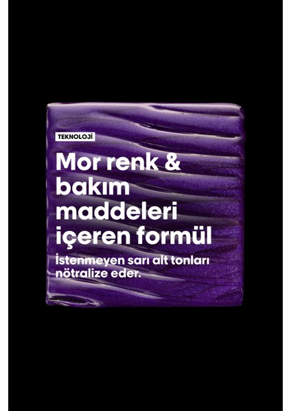 Sarı Saçlar Için Ton Dengeleyici ve Parlaklık Veren Bakım Seti