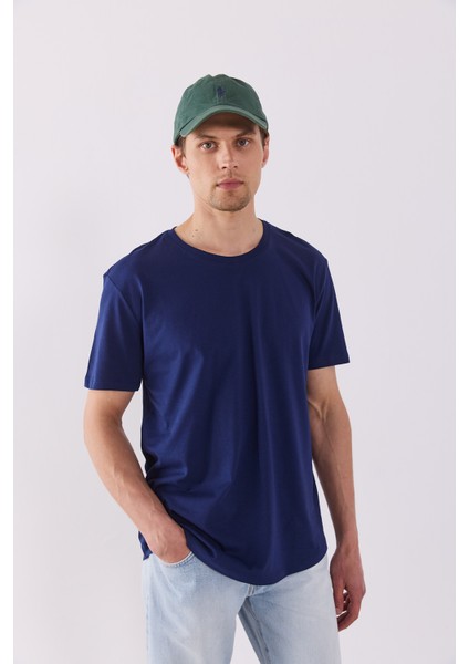 Walker Bisiklet Yaka Slim Fit Tişört - Lacivert fiyatları