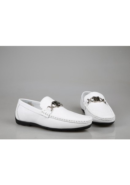 Marcomen 21147 Hakiki Deri Beyaz Erkek Günlük Ayakkabı fırsatları