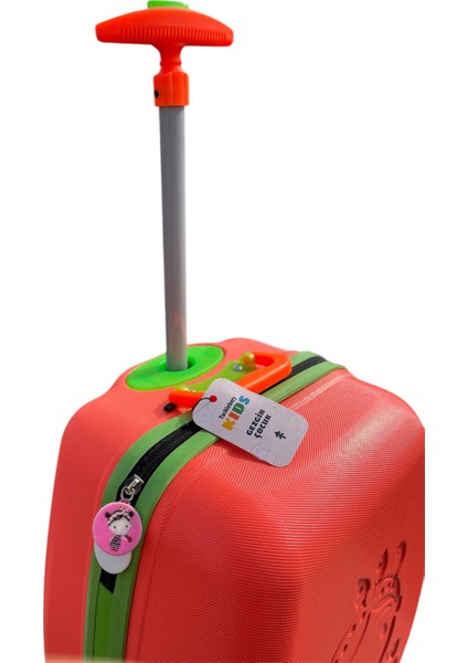 Renkli ve Desenli Çocuk Valizi, Tucklebery Kids Hafif ve Eğlenceli Valiz