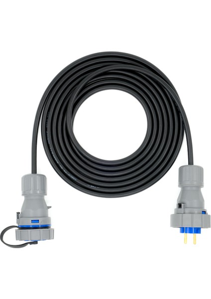 3.6 Kw Şarj Cihazı Için IP67 Uzatma Kablosu (15 Metre)