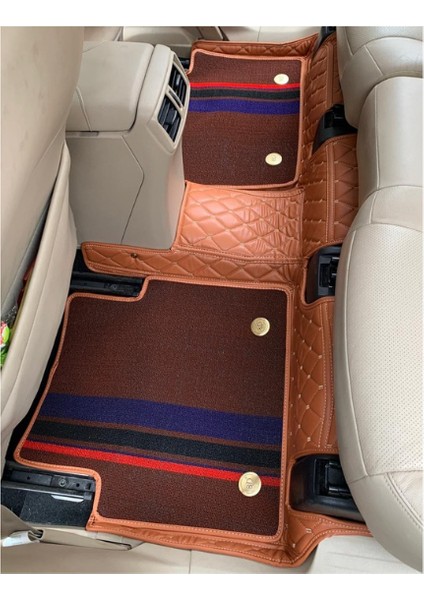 Nissan X-Trail 2014-2021 Arası Aracına Özel 7 Kişilik 8d Çift Katmanlı Havuzlu Paspas Takımı modelleri