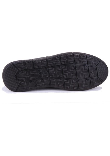 DMA08-432 Siyah Ortopedik Poliüretan Taban Günlük Erkek Deri Ayakkabı fırsatları