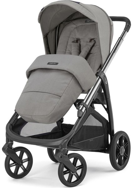 Aptica Glam Bebek Arabası ve Darwin Recline Ana Kucaklı, Portbebeli, Stantlı 4'lü Sistem Platinum Grey